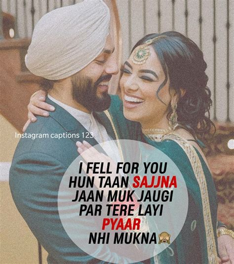 punjabi love captions|punjabi caption generator.